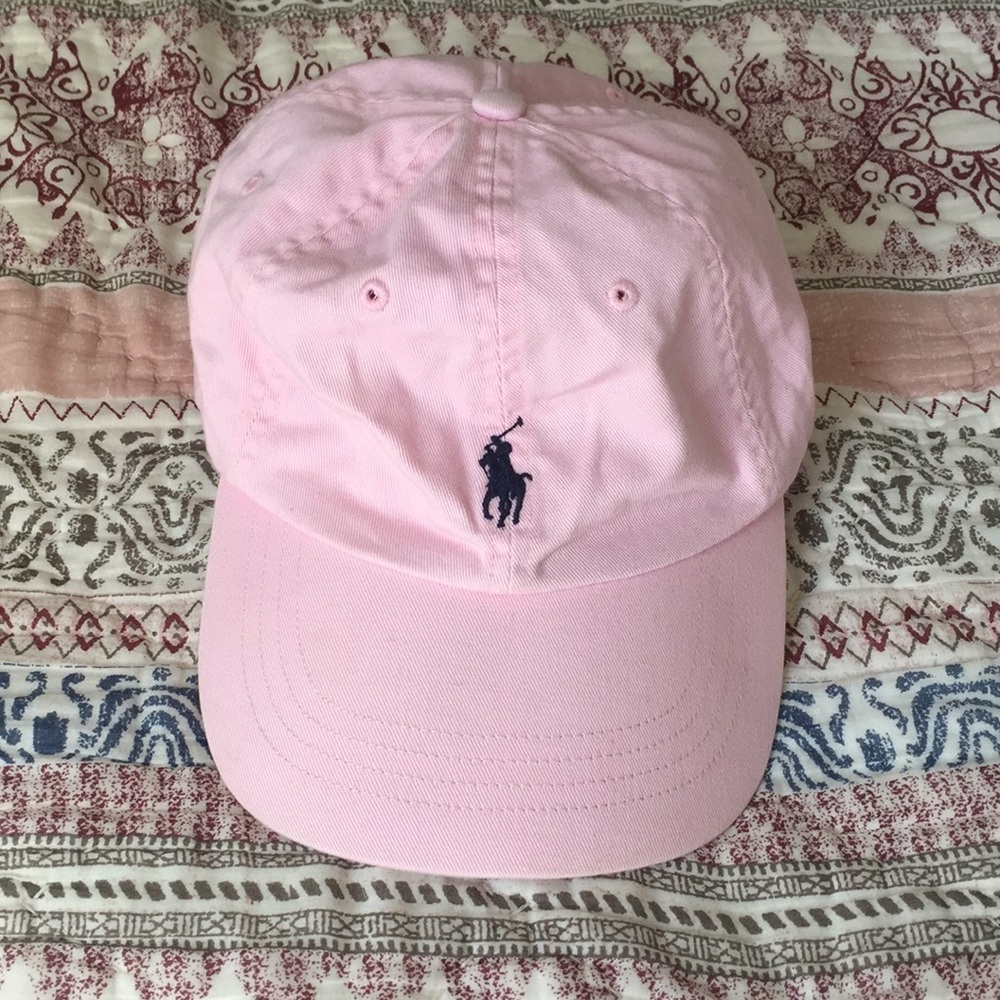 Pink Polo Hat
